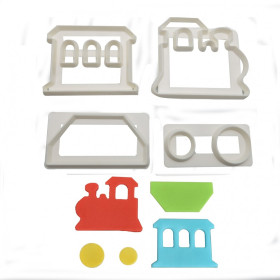 Cortadores tren x 4 Pcs