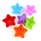 Molde silicona estrellas x6