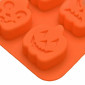 Molde silicona calabaza X 4 CAV