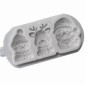 Molde silicona navideño fondant