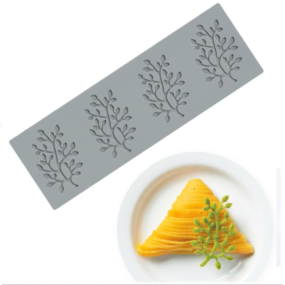 Tapete silicona hojas ramas x4 Tapete silicona hojas ramas x4