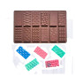 Molde silicona chocolatinas decoradas x 12 cav