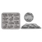 Molde silicona dinosaurios gomitas y chocolates