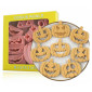 Juego cortadores calabaza con sello 3D