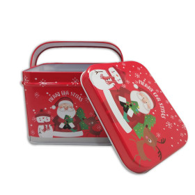 Maletin santa & snowman 10.5 x 12.8 x 10 cm