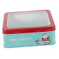 Tarro snowman& santa 13.5 x 11 x 5 Cm 
