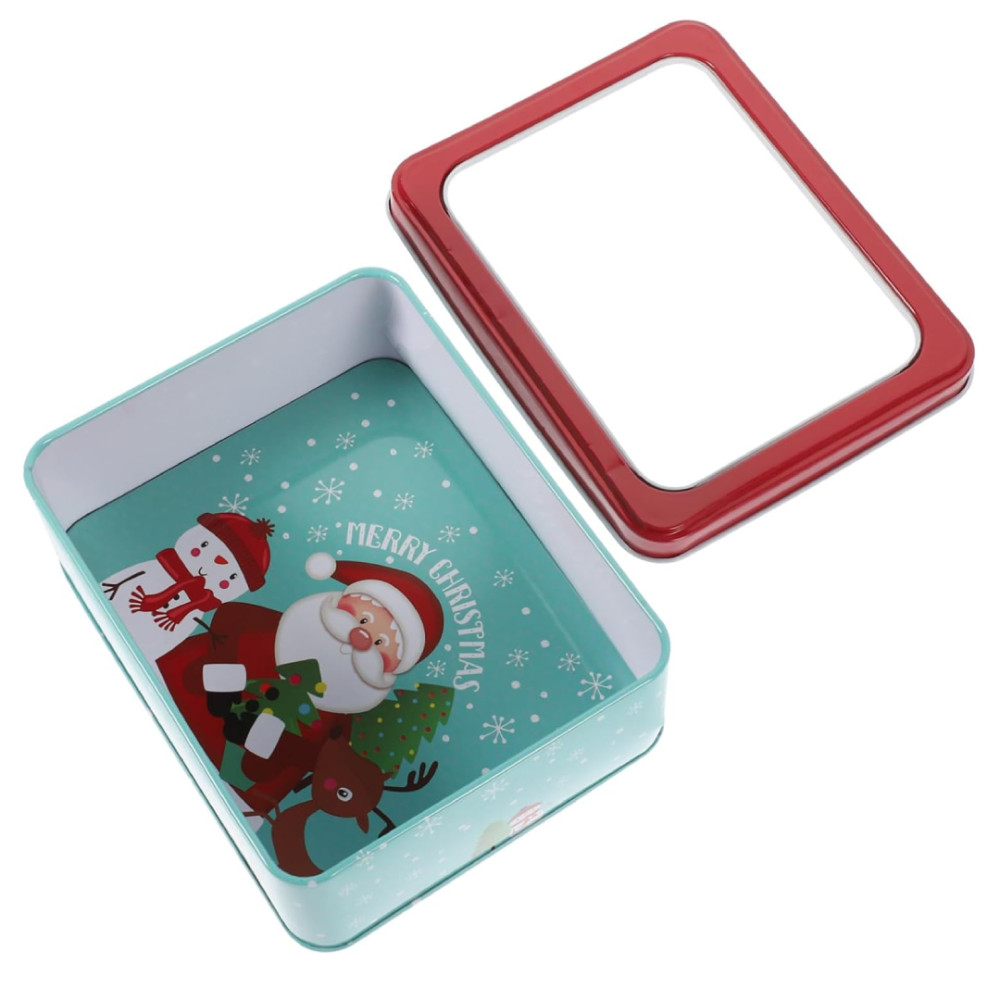 Tarro snowman& santa 13.5 x 11 x 5 Cm 