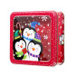 Tarro ventana pinguinos 15x15x 5.7 Cm 