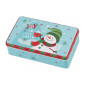 Tarro navidad snowman  19x11.5 x 5 cm