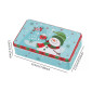 Tarro navidad snowman  19x11.5 x 5 cm