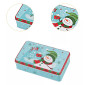Tarro navidad snowman  19x11.5 x 5 cm