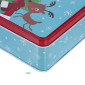 Tarro navidad santa & snowman  19x11.5 x 5 cm