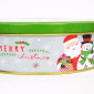 Tarro ventana santa & snowman 16.8x 6.3 Cm 