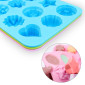 Molde silicona mini postres x 12 cav