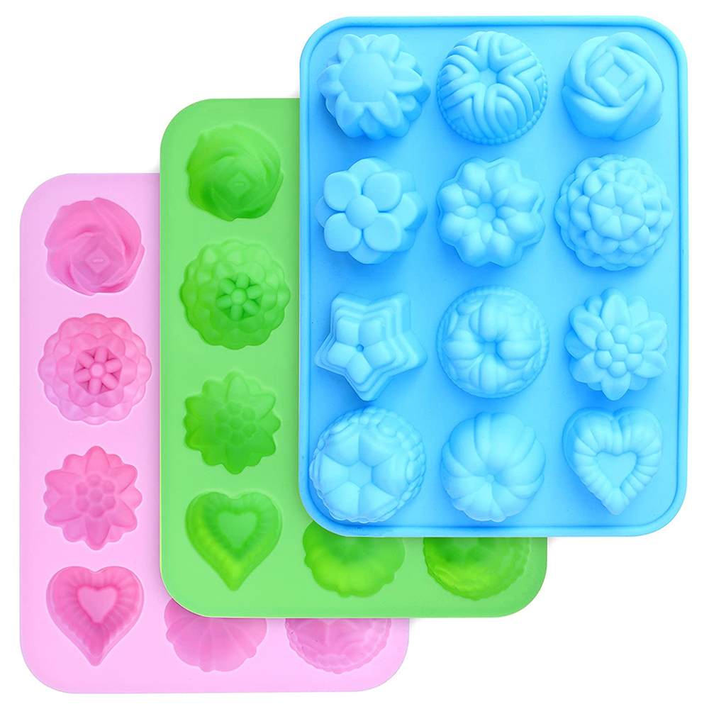 Molde silicona mini postres x 12 cav