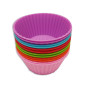 Molde silicona cupcakes x 10 und 