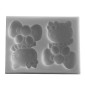 Molde silicona hello kitty x 2 cav