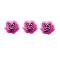 Molde silicona rosas x 4 cav