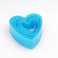 Juego cortador corazon liso x 5 Und