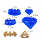 Cortador super heroes x 4 Und