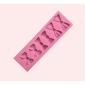 Molde silicona moños x 6 cav