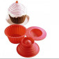 Molde silicona cupcake gigante 