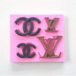 Molde silicona Louis Vuitton y Chanel