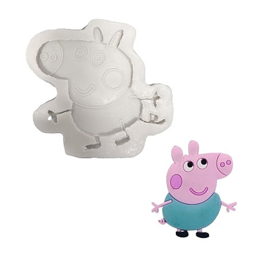 Molde silicona peppa pig