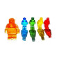 Molde silicona muñecos de lego