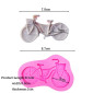 Molde silicona bicicleta