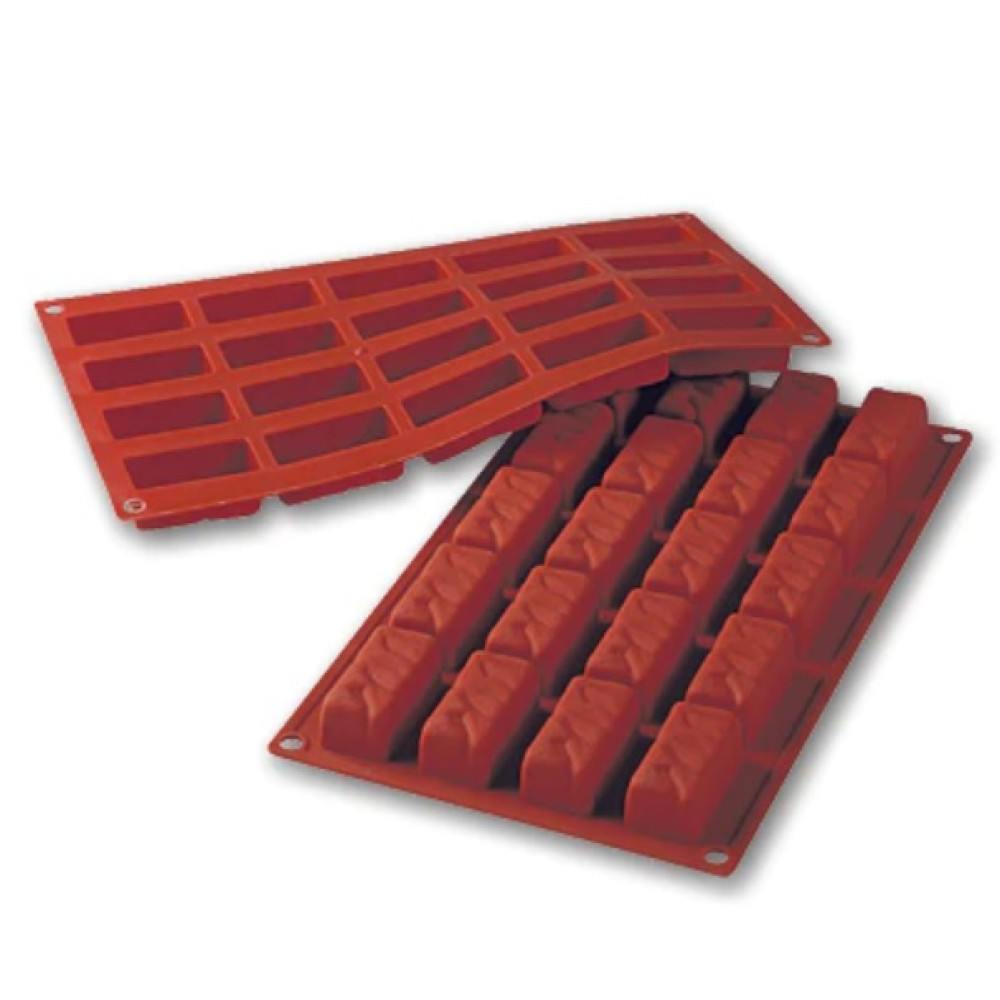 Molde mini barras de chocolate x 20 cav