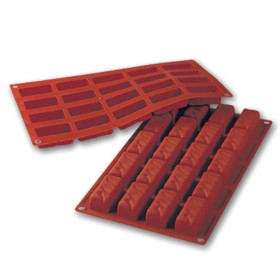 Molde mini barras de chocolate x 20 cav