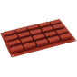 Molde mini barras de chocolate x 20 cav