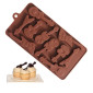 Molde choco instrumentos musical x 10 cav