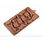 Molde choco instrumentos musical x 10 cav