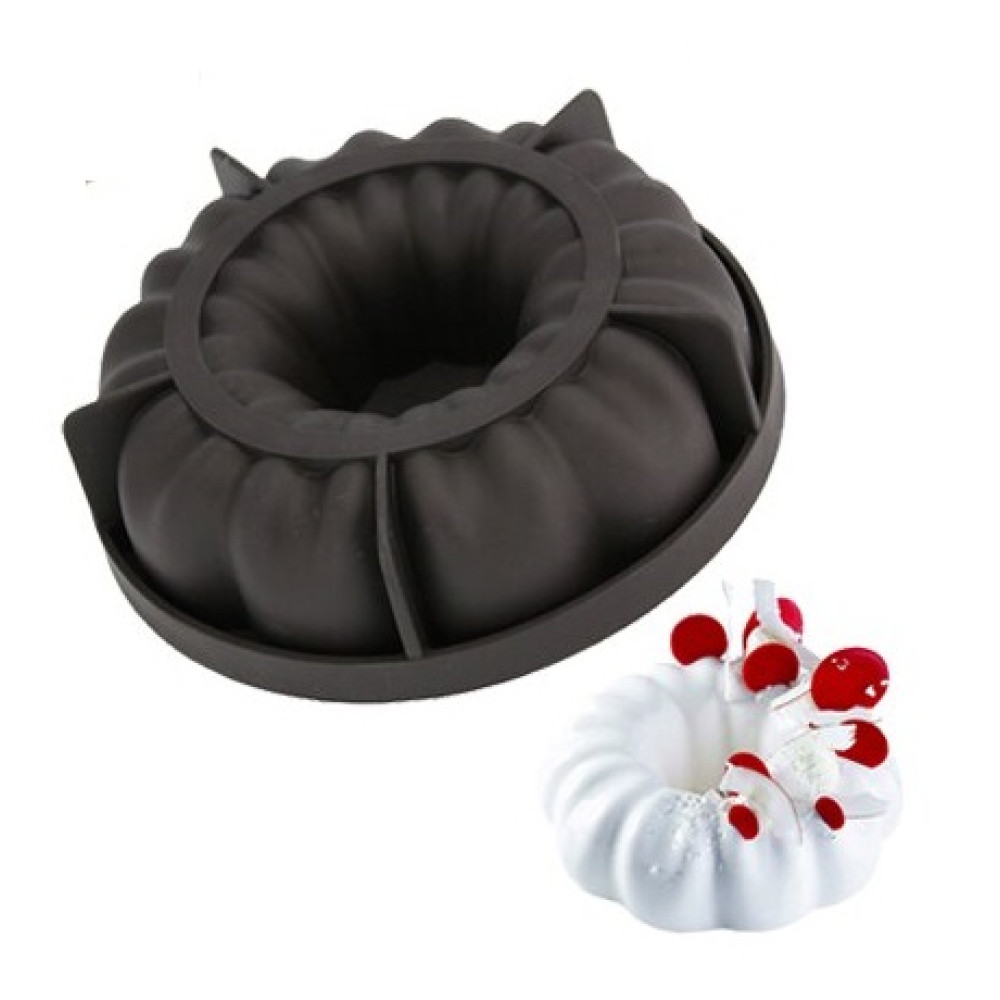 Molde silicona mousse redondo