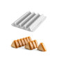 Molde mousse Caterpillar trenzado
