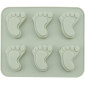 Molde silicona piesitos x 6 cav