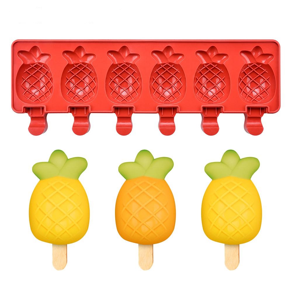 Molde paleta piñas x 6 Cav