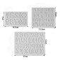 Molde silicona abecedario disney x 3 pcs