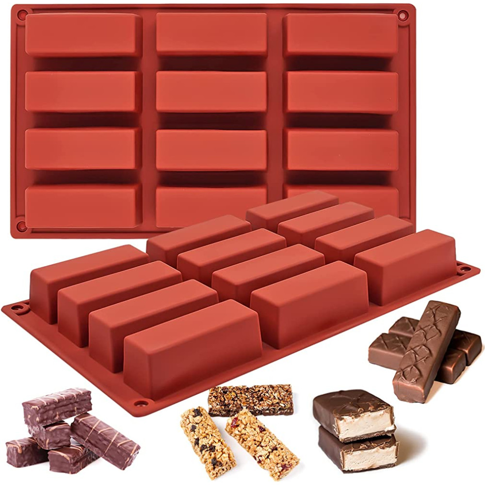 Molde silicona Tableticas de chocolate x 12 cav
