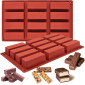 Molde silicona Tableticas de chocolate x 12 cav