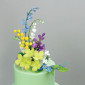 Molde silicona flor de flores