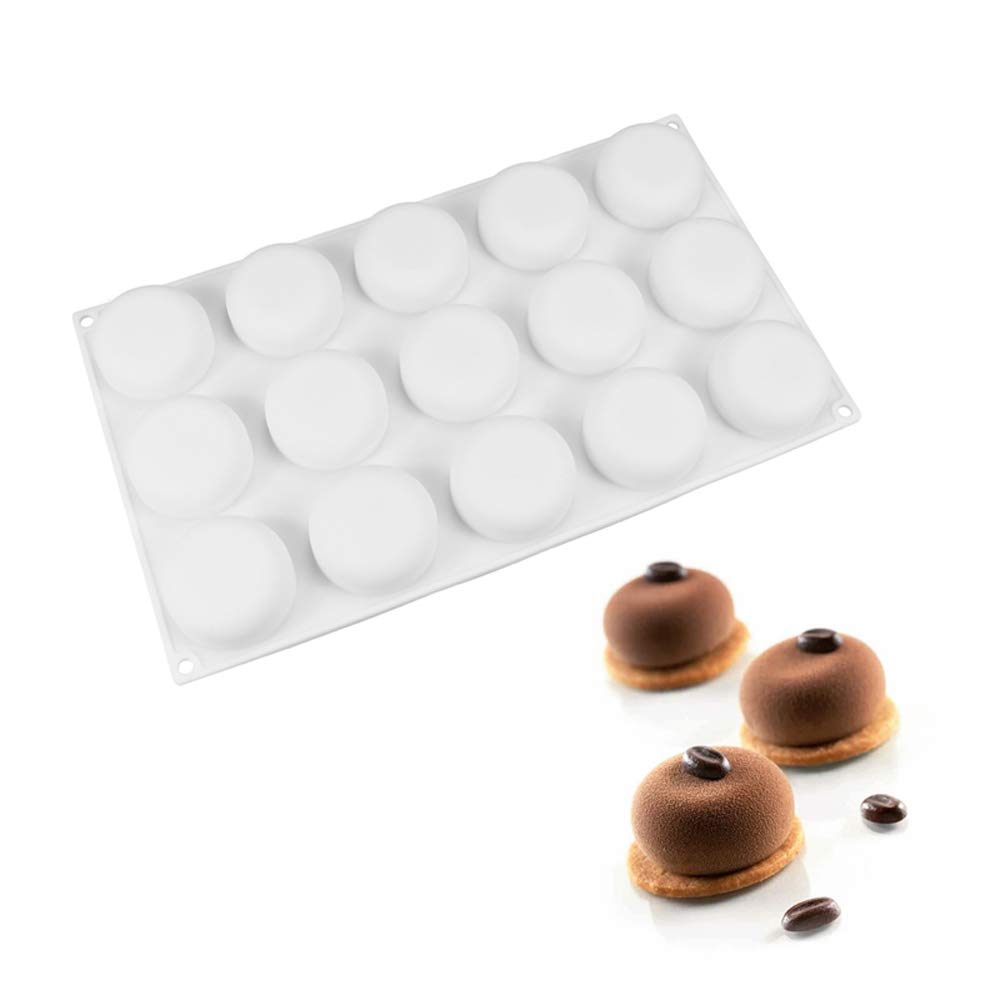 Molde silicona profesional mousse x 15 cav