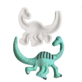 Molde sil grande brontosaurio 