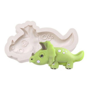 Molde silicona triceratops