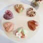 Moldes choco corazón geométrico x 2 pcs