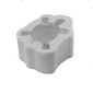 Molde silicona tortuga grande