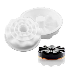 Molde mousse olas con hueco