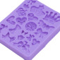 Molde silicona moños y coronas 3D